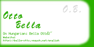 otto bella business card